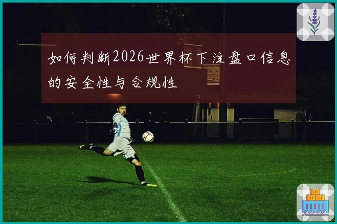 如何判断2026世界杯下注盘口信息的安全性与合规性