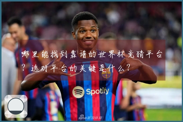 哪里能找到靠谱的世界杯竞猜平台？选对平台的关键是什么？