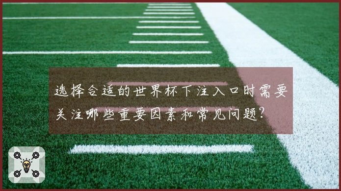 选择合适的世界杯下注入口时需要关注哪些重要因素和常见问题？